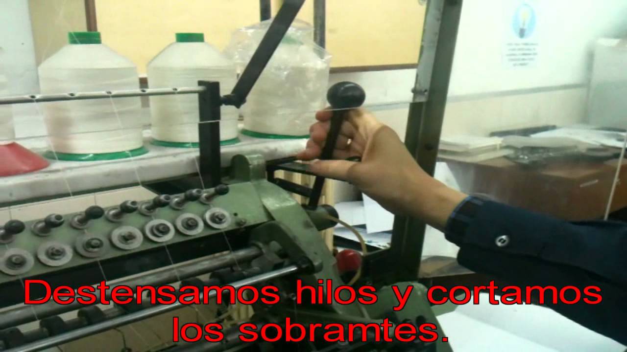 Regulación y Proceso de una Cosedora