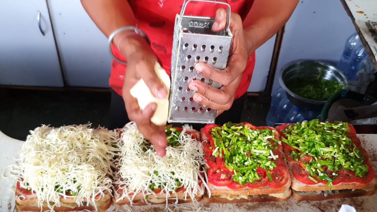 Cheese Grilled Sandwich Making || Anand Stall Sandwich || Mumbai Street Food Video