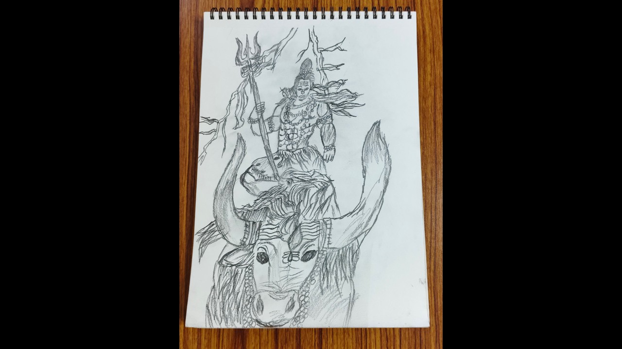 Little Artist Draws Lord Shiva 🕉️| Kids Drawing | Jashith Art Studio