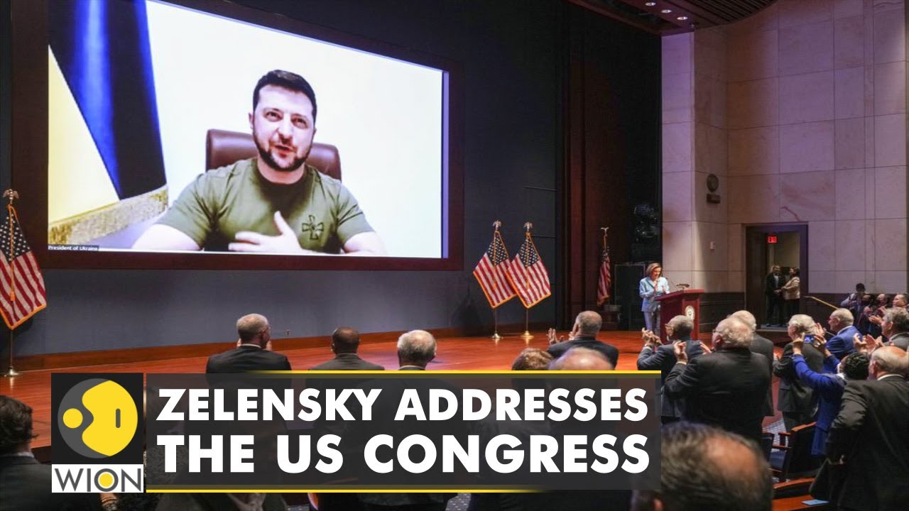 Ukrainian President Zelensky addresses US Congress, calls on to 'do more' | Russia-Ukraine Conflict