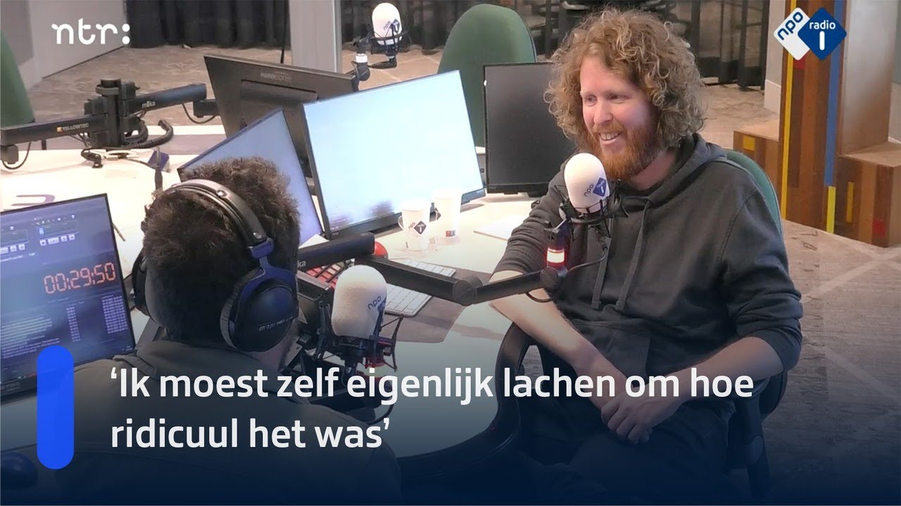 Kasper van der Laan over geïmproviseerde momenten in z'n voorstelling 'Warm' | NPO Radio 1