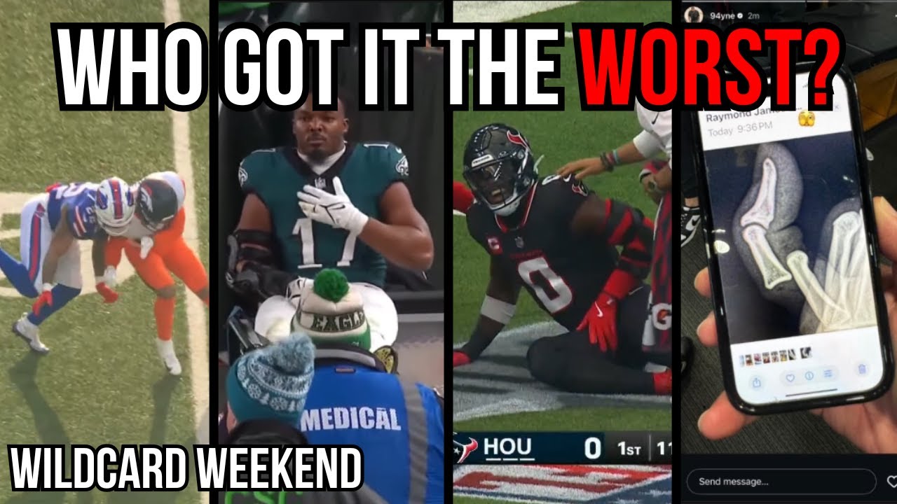 Super Wildcard Weekend Injury Recap
