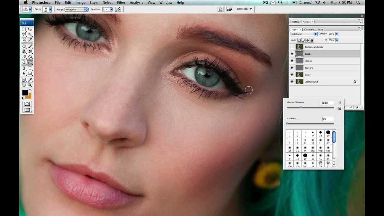 Skin Retouching Photoshop Tutorial