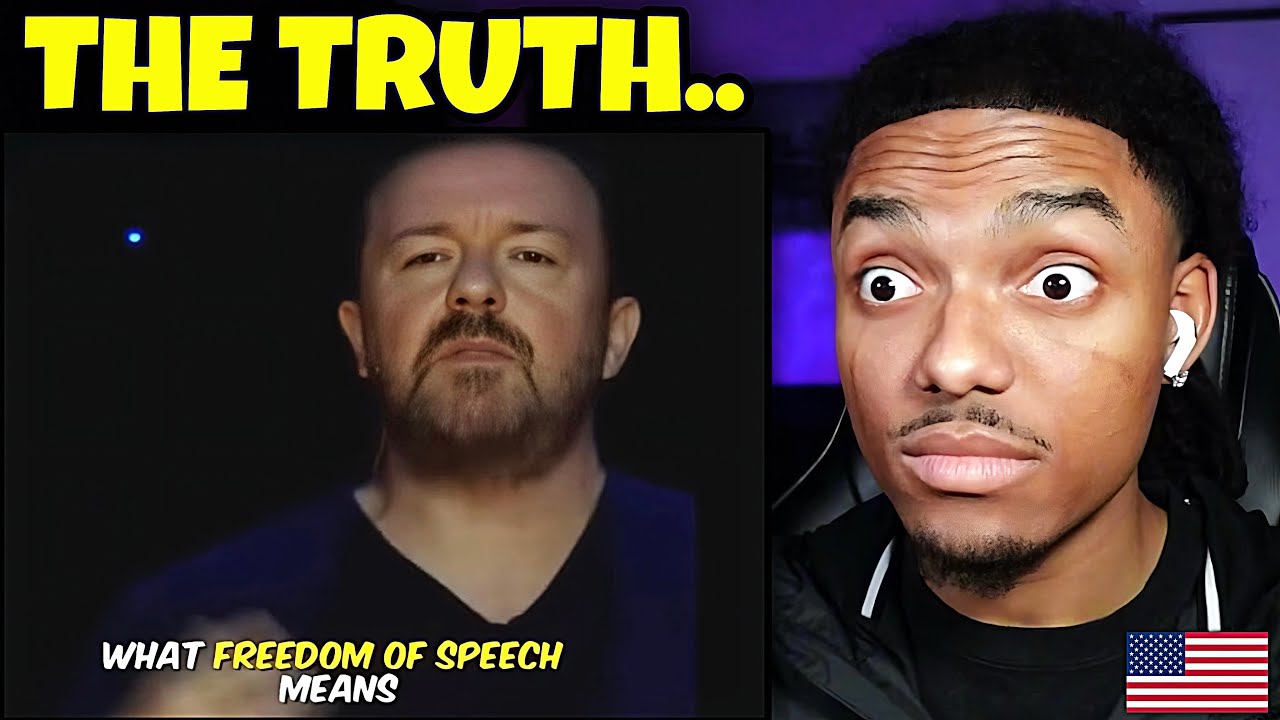 AMERICAN REACTS to Ricky Gervais on Woke Culture