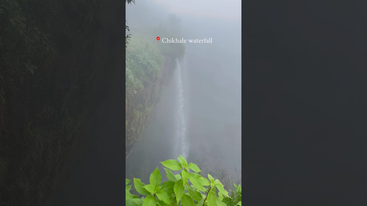 📍Chikhale Waterfall | Karnataka&rsquo;s Hidden Gem #shorts #travel #karnataka #goa #waterfall #monsoon