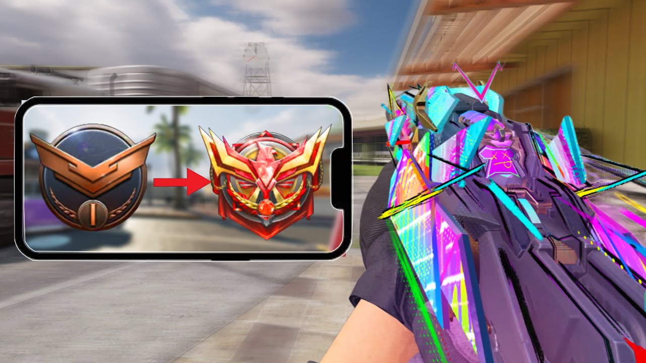 🔴Legendary Rank On PHONE?? (CODM)