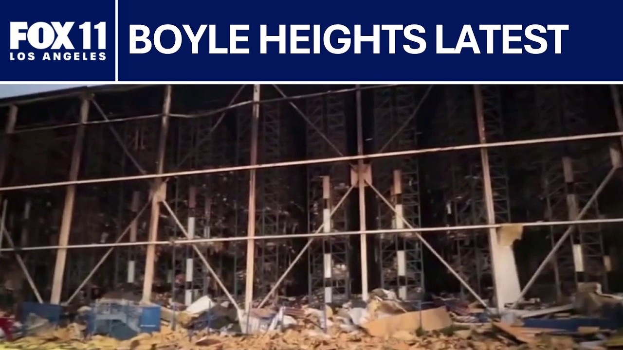 Day 8: Boyle Heights warehouse fire nearly out