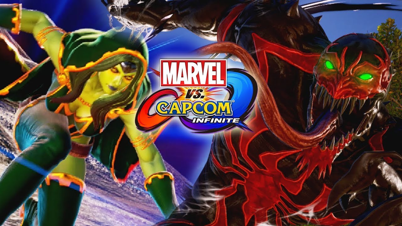 HOT GAMORA VS. ANTI-VENOM: Marvel Vs. Capcom Infinite (Online Matches)