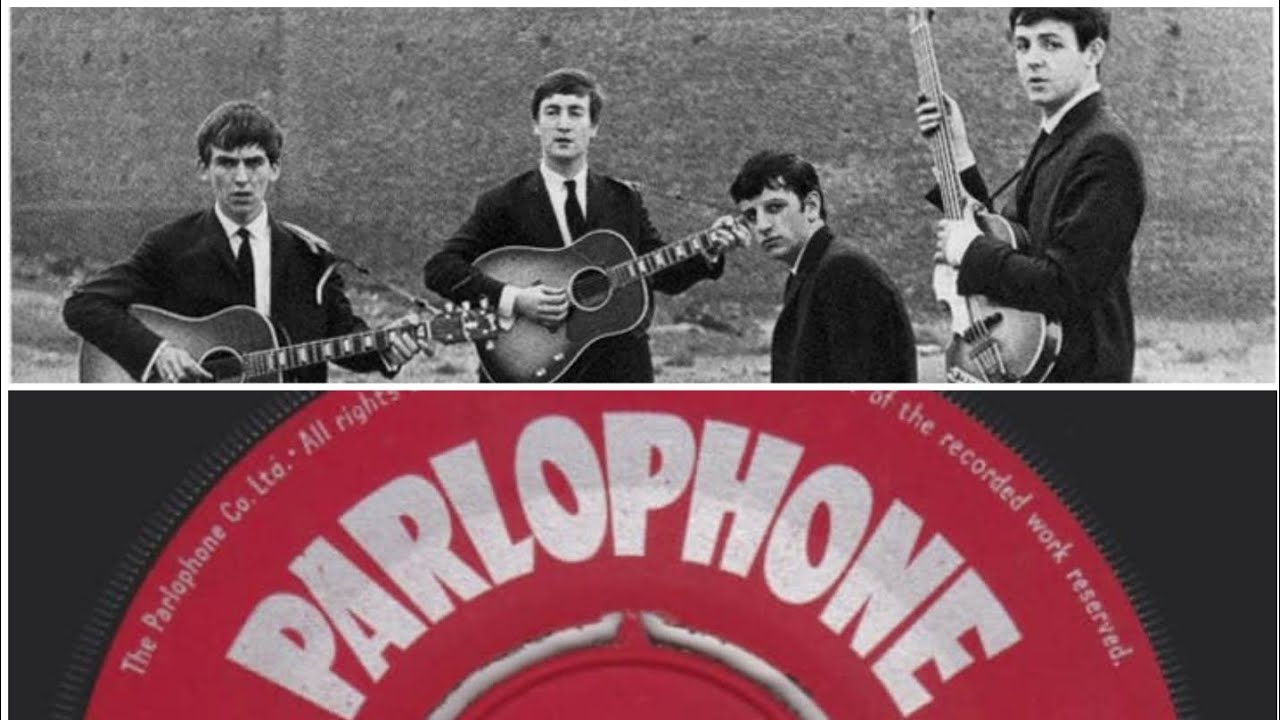 The Beatles - Love Me Do + Please Please Me - Original Red Label Parlophone 45s