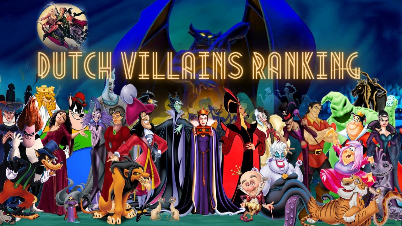My Personal Ranking: Dutch Disney Villains {Speaking Voices!}