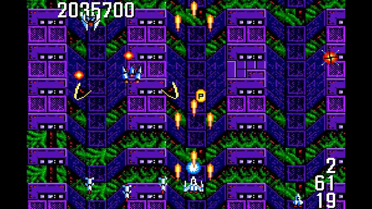 Aleste (Sega Mark III/Master System) - longplay