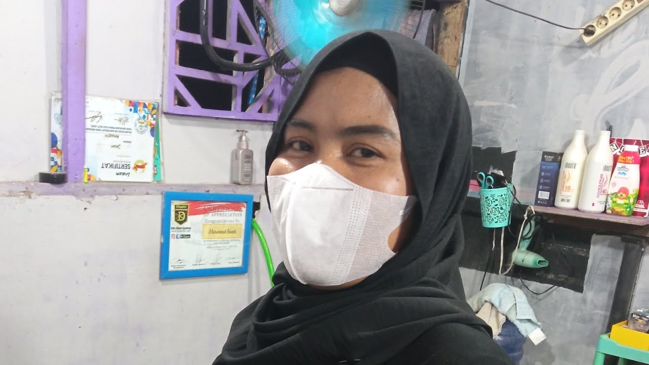 CEWEK JILBAB CUKUR