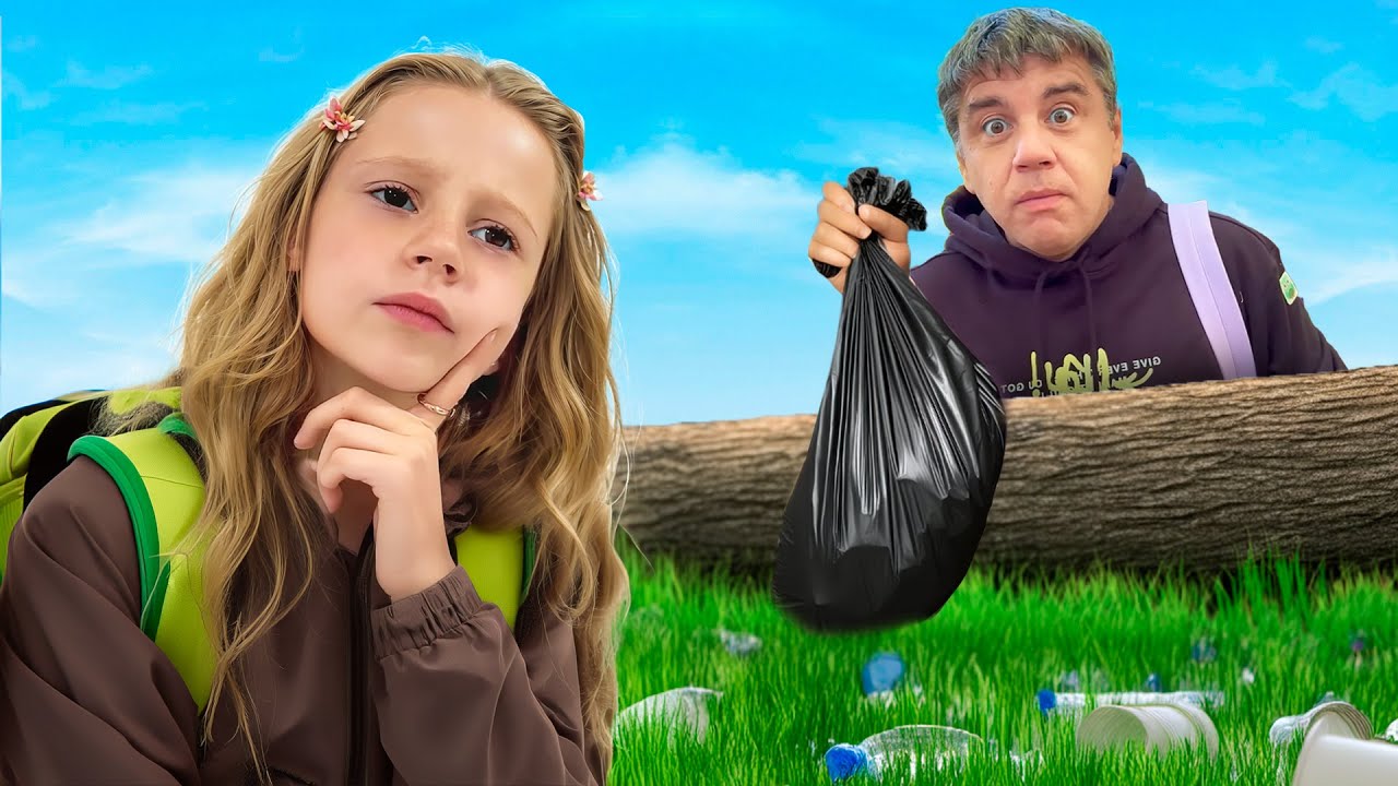 Nastya và câu chuyện về quy tắc ứng xử ngoài trời. Video mới cho trẻ em bằng tiếng Việt