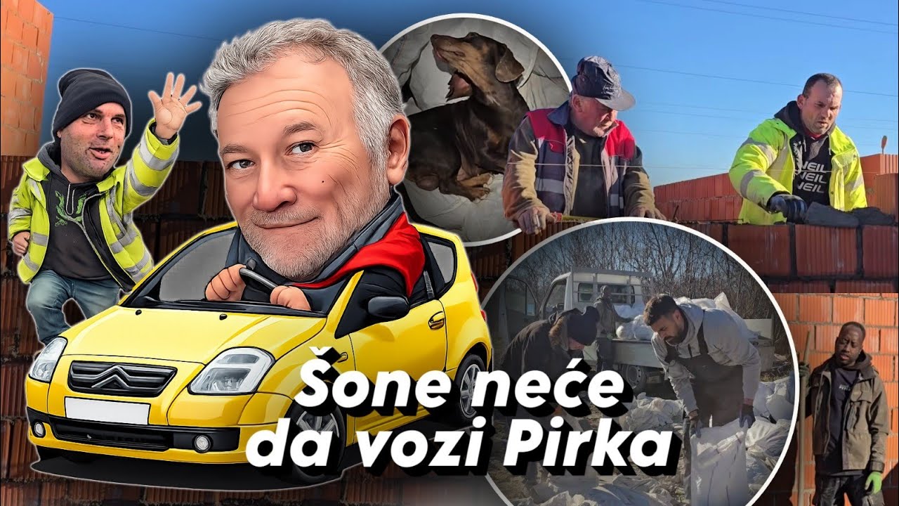 ŠONE NECE VISE PRIKETA DA VOZI NASTAVLJAMO NASIPANJE PUTA EP-113