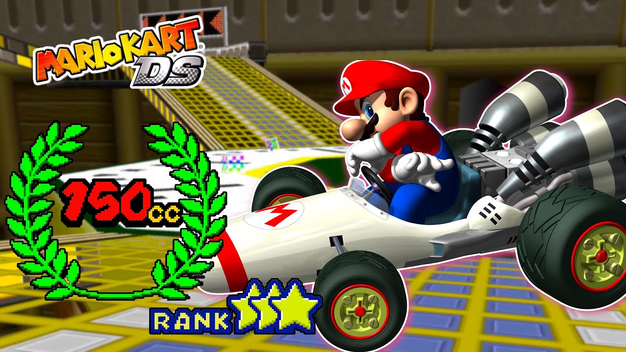 Mario Kart DS - 150cc All Cups (3-Star Rank) [4K]