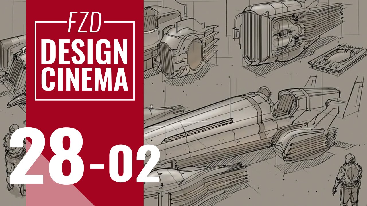 Design Cinema – EP 28 – Эскизы транспортных средств, часть 2