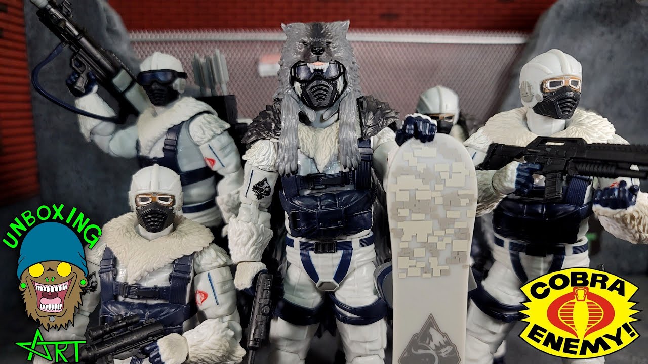 G.I. Joe Classified Series Deluxe Snow Serpent Unboxing and Review