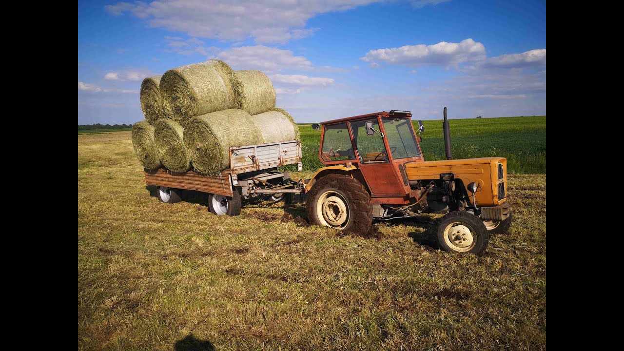 Sianokiszonka 2k21 || Utopiłem dwa razy || Farmtrac ledwo dał radę :O