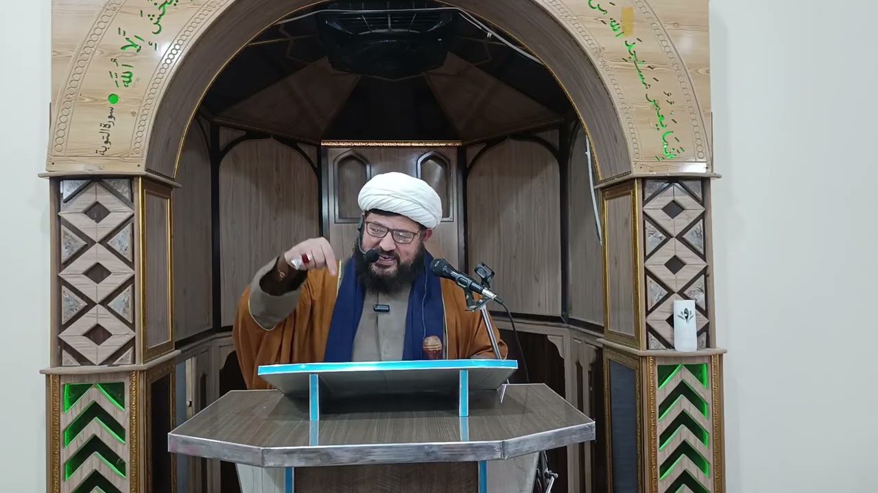 خطبہ جمعہ مرکزی مسجد نومل امام جمعہ والجماعت مولانا نیر عباس مصطفوی