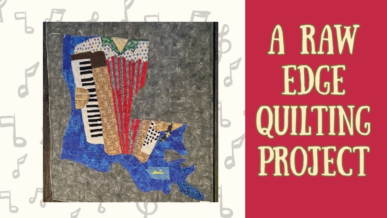 Quilted Art: A Louisiana Fabric Accordion #quilted #louisiana #quiltingtechniques