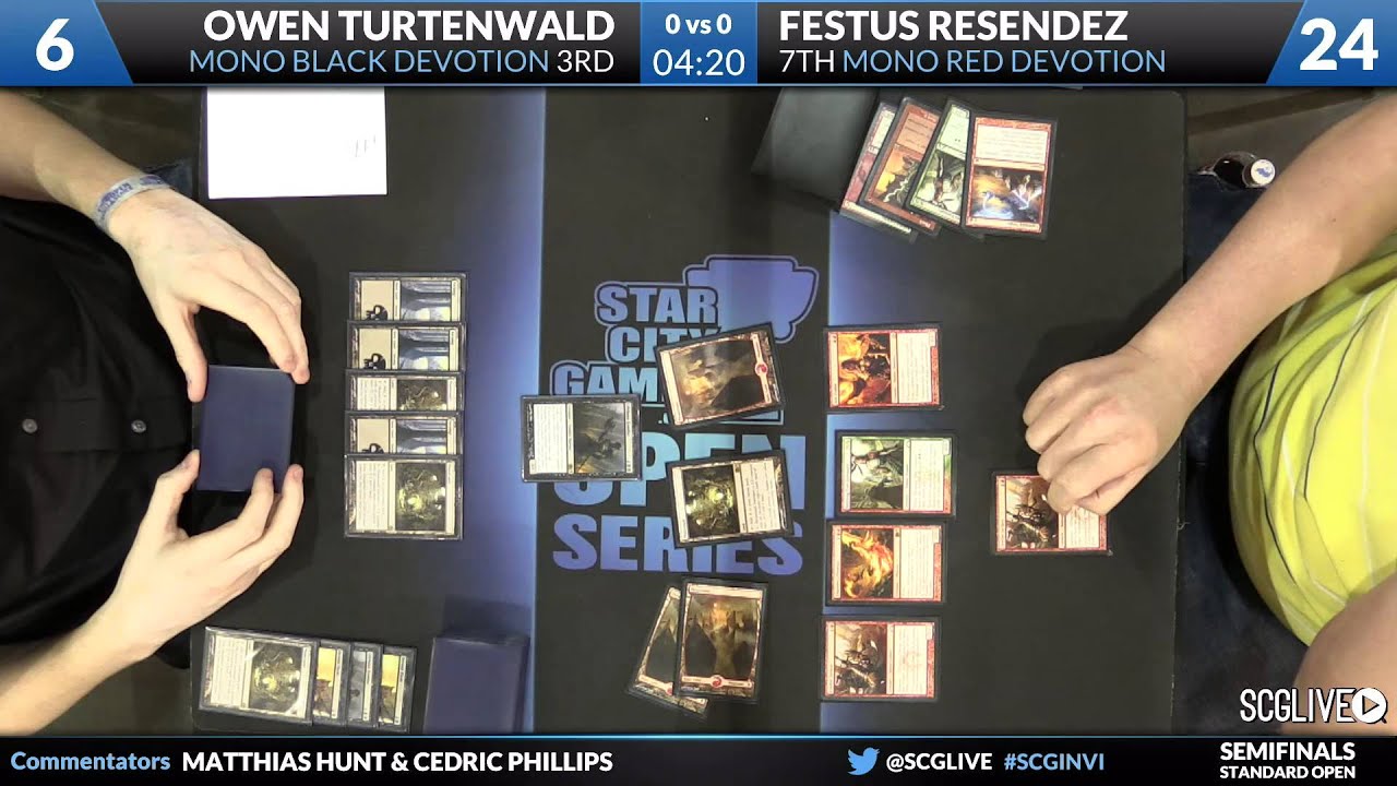 SCGINVI - Standard Open - Semifinals - Owen Turtenwald vs Festus Resendez