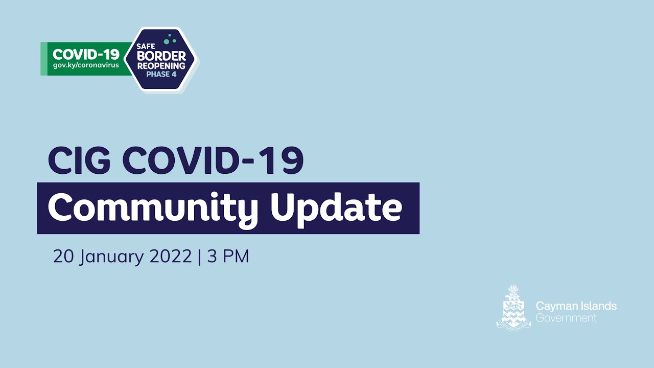 COVID-19 Community Update - 20 January 2022