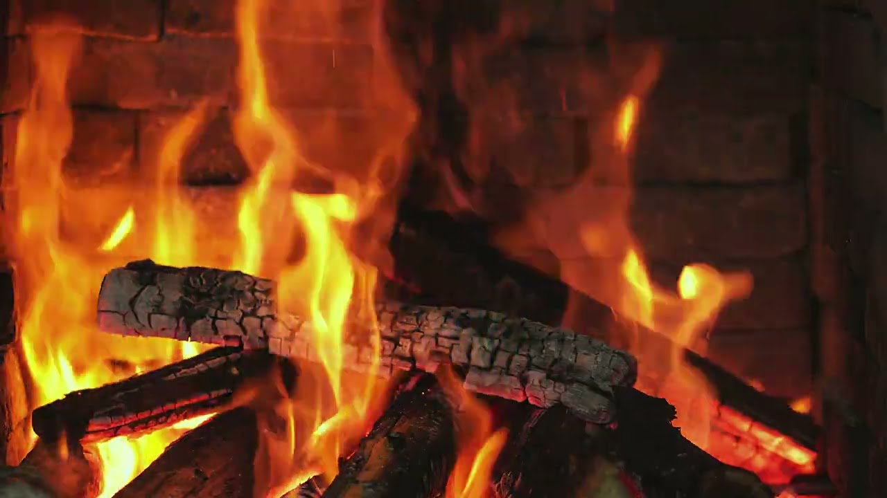 Cozy Twilight Smooth Jazz, Saxophone & Piano | Fireplace 4K Ambience for Peaceful Moments