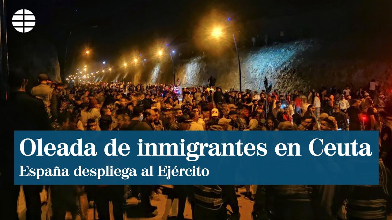 España despliega al Ejército en la frontera con Marruecos ante la interminable oleada de inmigrantes