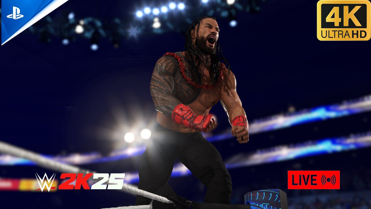 WWE 2K25 - LIVE Gameplay