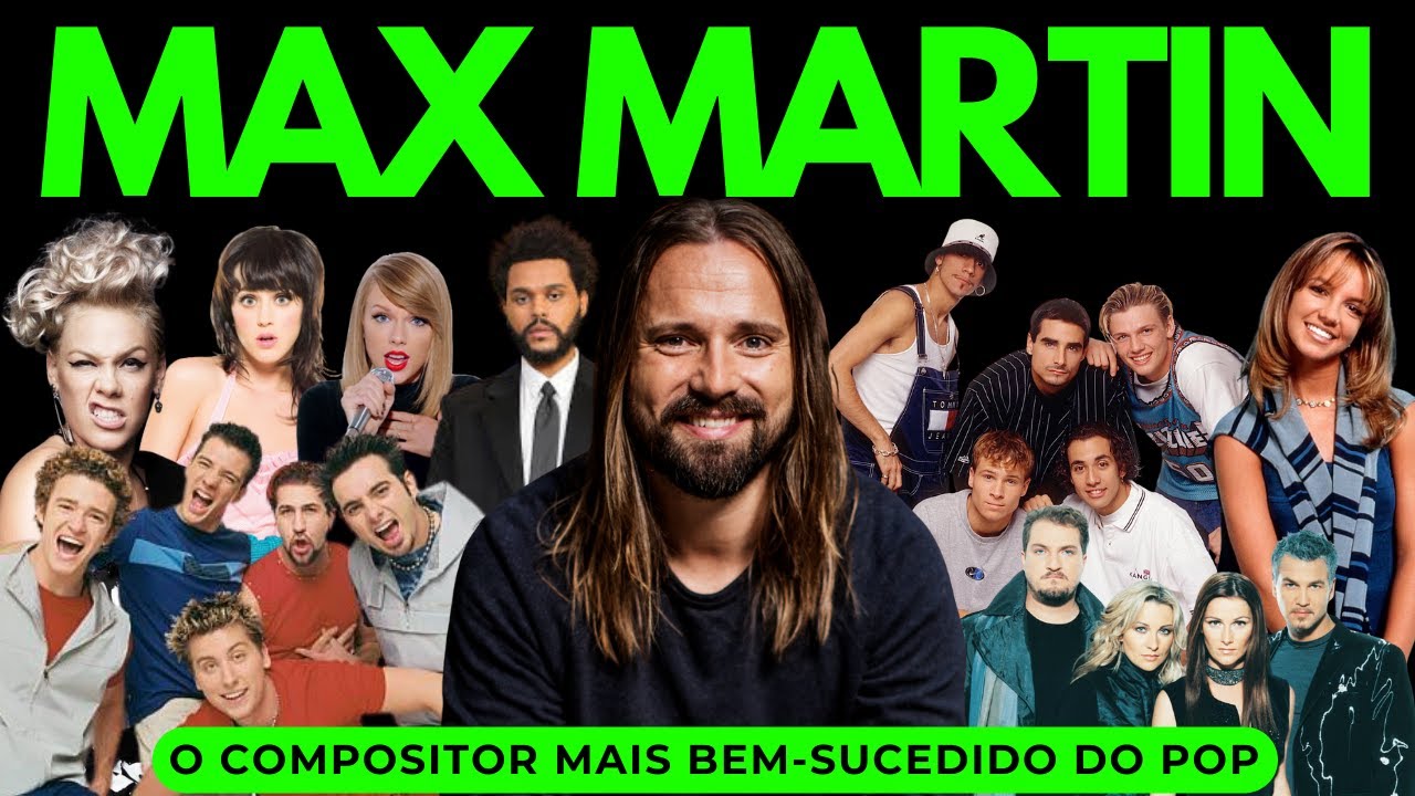 Você canta esses hits… mas talvez não saiba quem criou todos eles: MAX MARTIN  | O SOM DO K7