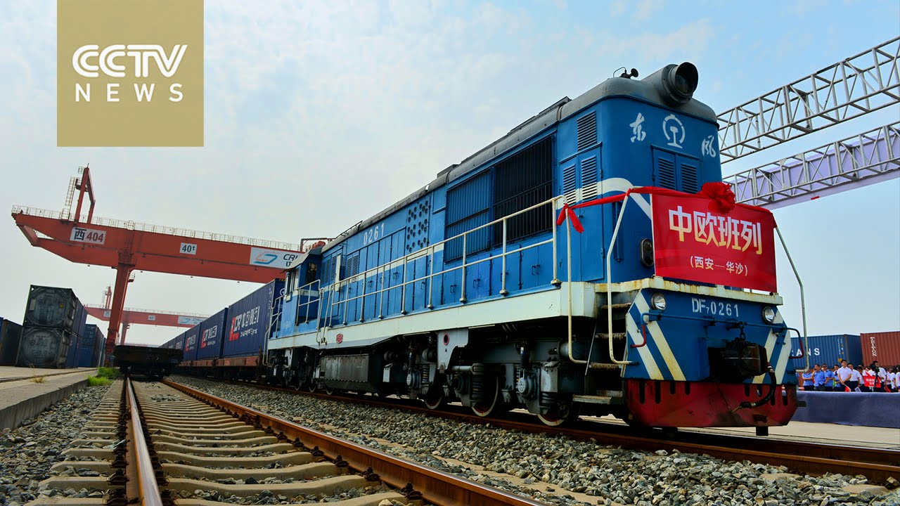 Cargo train services between Xi'an and Warsaw launched