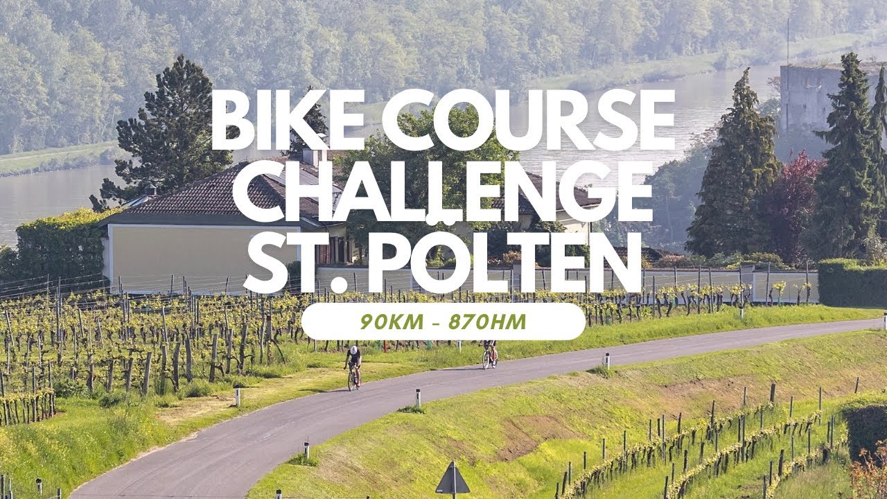 Bike course / Radstrecke Challenge St. Pölten Triathlon