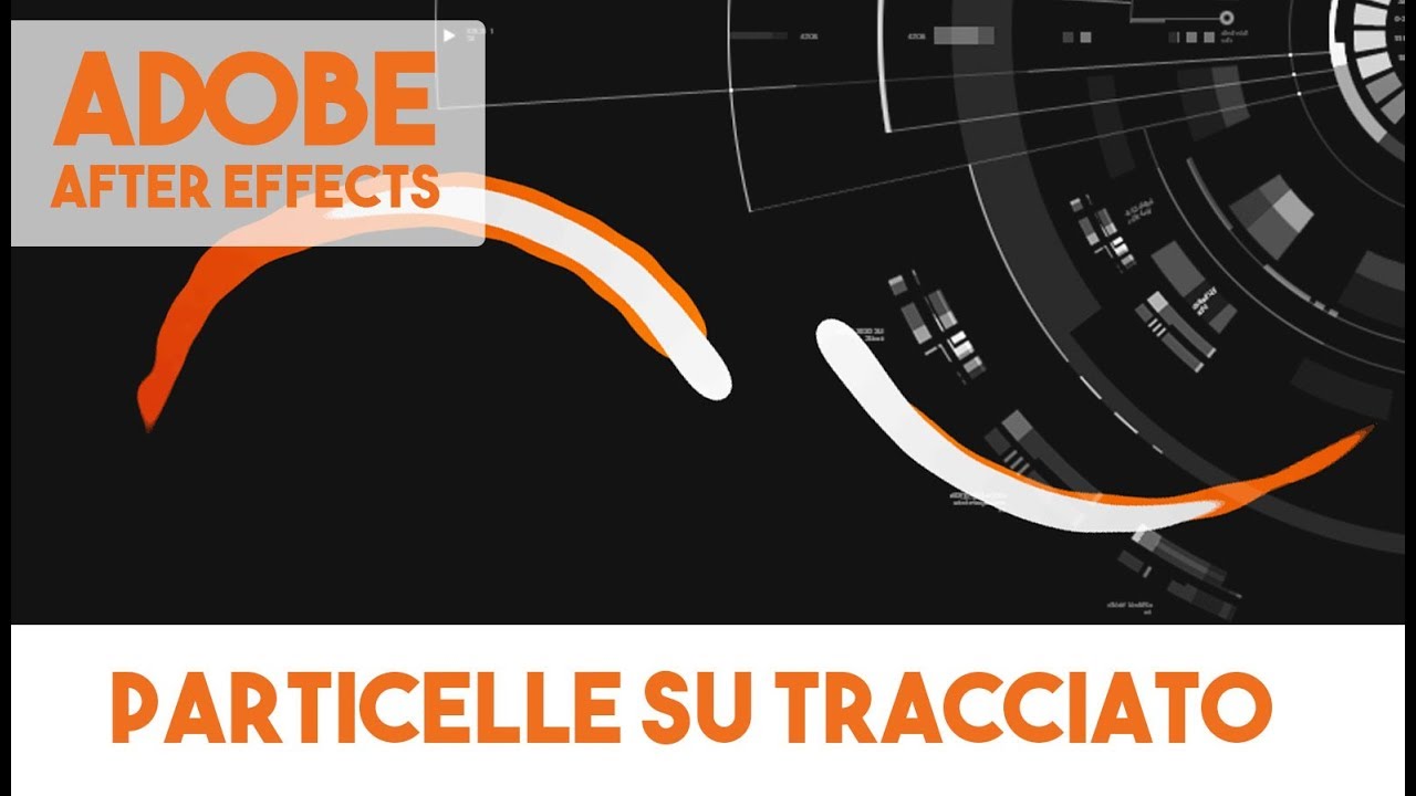 After Effect Tutorial - Particelle su tracciato 