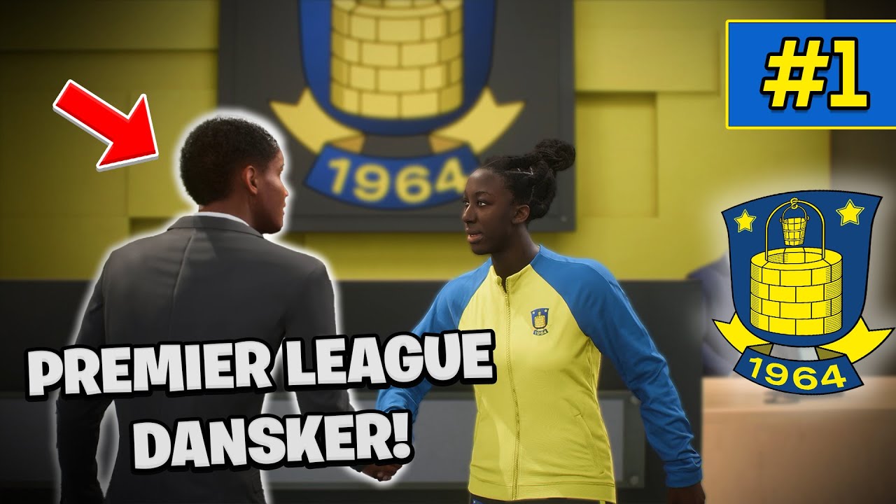Henter BRANDVARM Premier League dansker! | EAFC 25 Brøndby Karriere #1