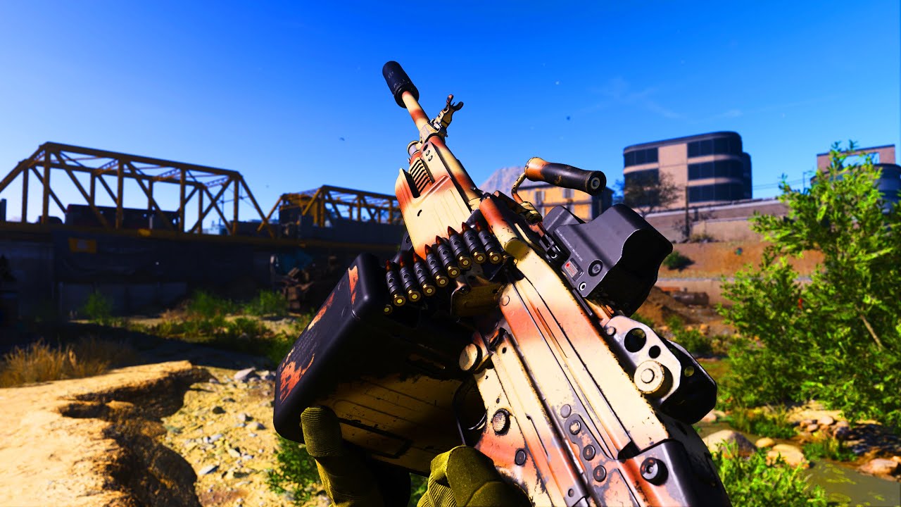 Modern Warfare M249 SAW (No Commentary Gameplay)