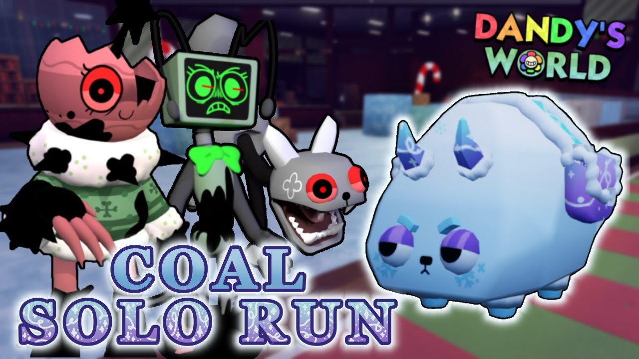 COAL SOLO! (Floor 30+) | Soloing as Toons With Only Their Own Trinkets! | Dandy's World