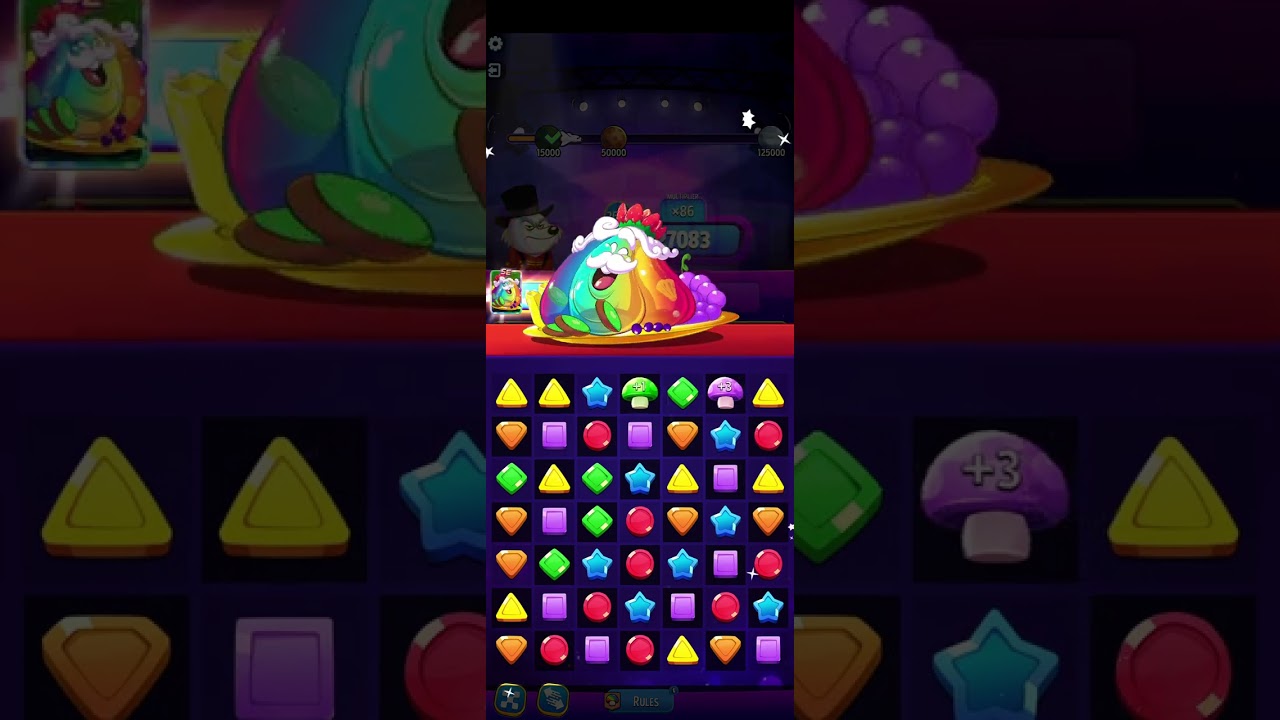Cosmic rush Mushrooms i won in Matchmasters(about 230k score)🤑🥳