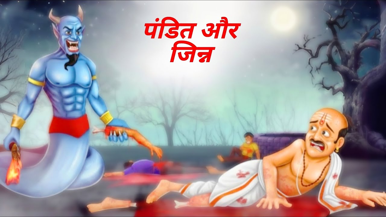 पंडित और जिन्न | प्रेरणादायक हिंदी कहानी |  Mango toons | story for 15+  #story 