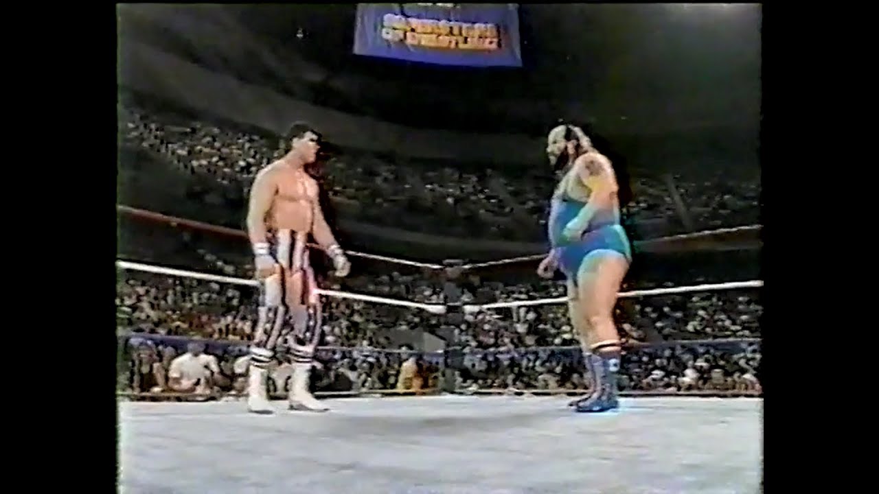 Earthquake vs Mark Young   Prime Time Feb 12th, 1990