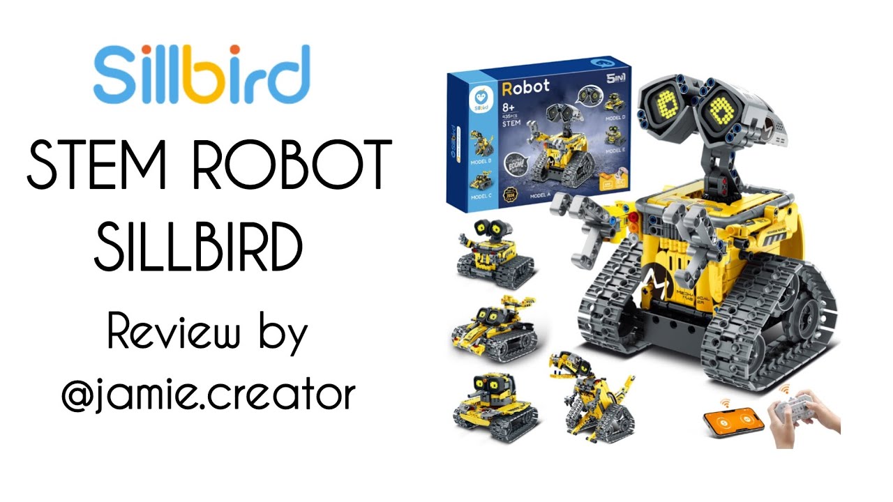 STEM Robot by @Sillbird_official - Build and Review | www.sillbird.com