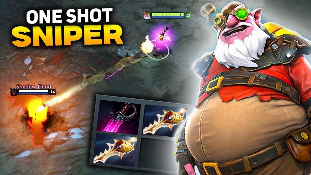 Sniper in 7.40c Patch🔥🔥One Shot Khanda 44Kills Free Hit Burst x2 Divine Rapier Dota 2