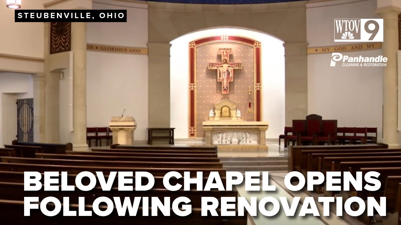 Franciscan University celebrates chapel reopening after $16.5 million renovation