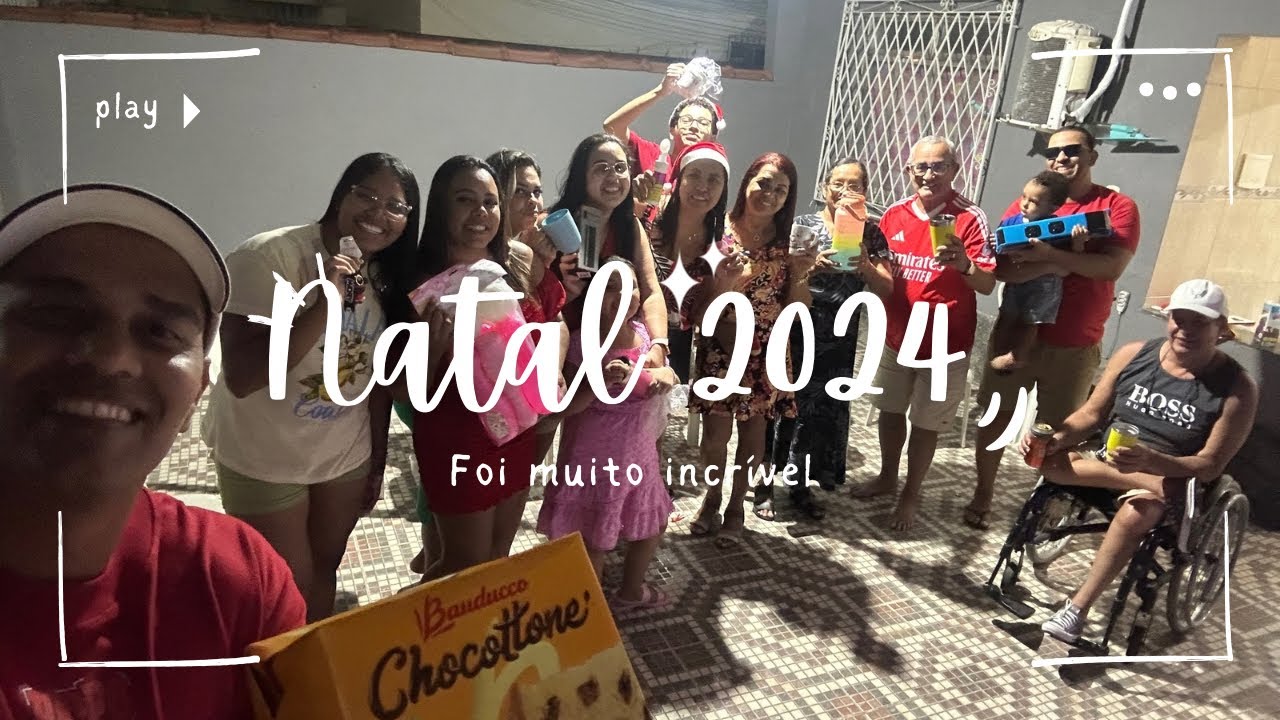 Natal 2024 + Niver do meu Sogro 🎄 🎅 🎂