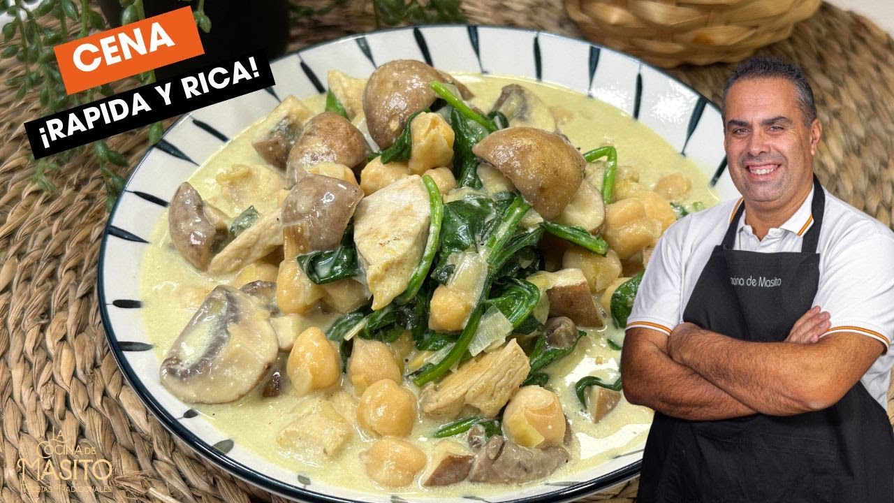 Cena o comida rápida y rica con poco cocinado EN DIRECTO