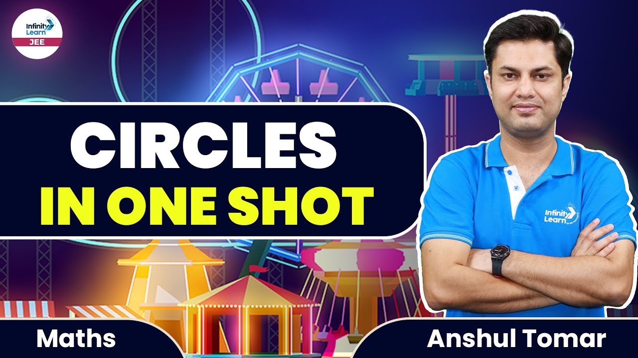 #Circles in One Shot || #JEE2024 Math || LIVE || Anshul Tomar || Infinity Learn JEE