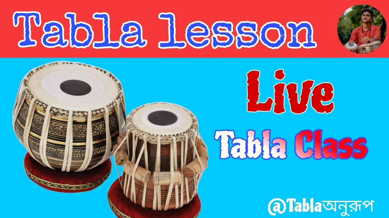 Live Tabla Class | গেঘে তেটে গেঘে নানা | @Tablaঅনুরূপ 