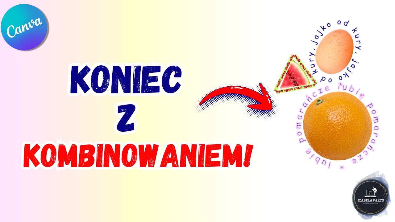 Zakrzywiony tekst bez bólu głowy – Canva zrobi to za Ciebie!  MEGA napisy w 5 sekund (Tutorial)