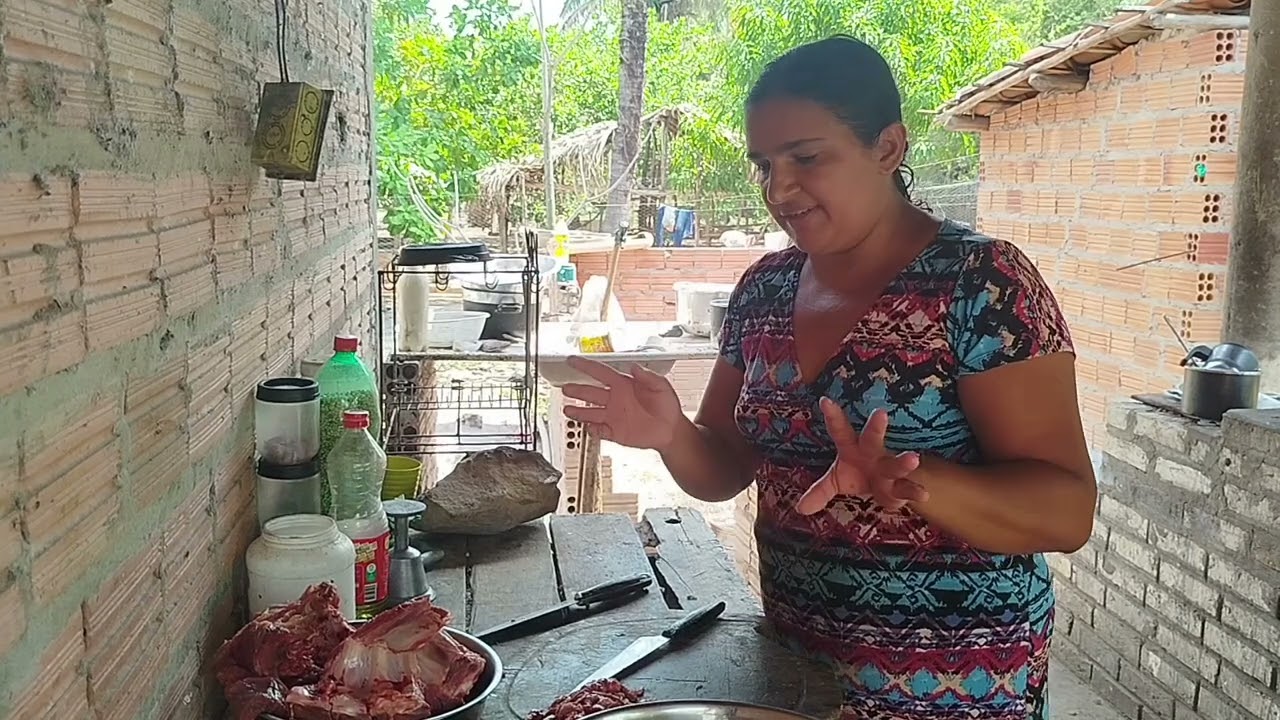 Costela de vaca para o almoço 