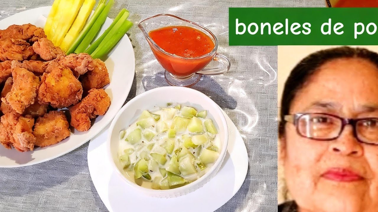Boneles y sopa de chayotes !La pareja ideal para tu familia!