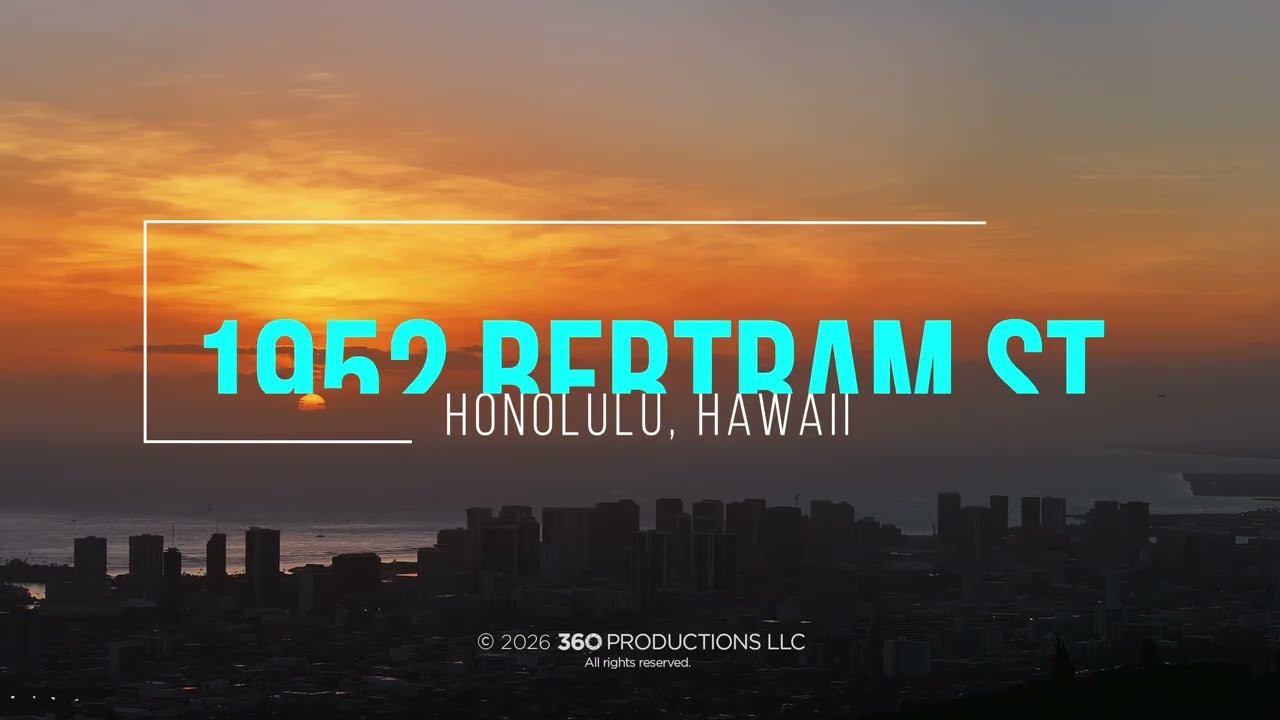 Gorgeous 3 bedroom home for sale in Honolulu!